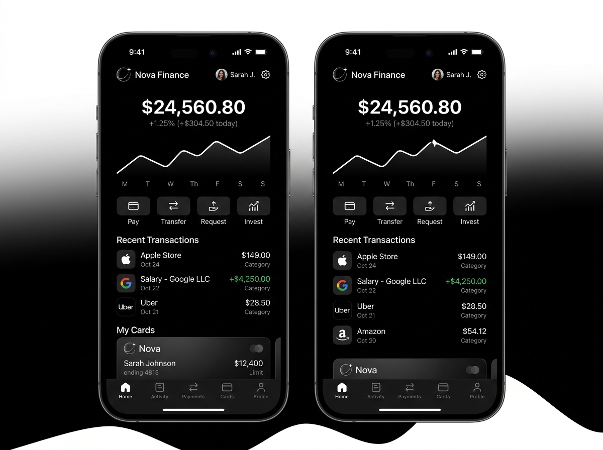 Aura Fintech & Wealth App